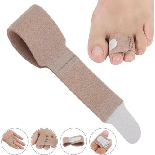 Toe Bunion Corrector Bandage Straightener Toe Splint Wrap Brace Pain Relief Thumb Adjuster For Hammer Toe Foot Stretcher