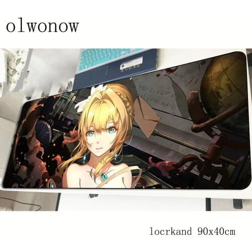 Violet evergarden mouse pad Colourful 900x400x2mm mousepads best gaming mousepad gamer Gorgeous mouse pads keyboard pc pad