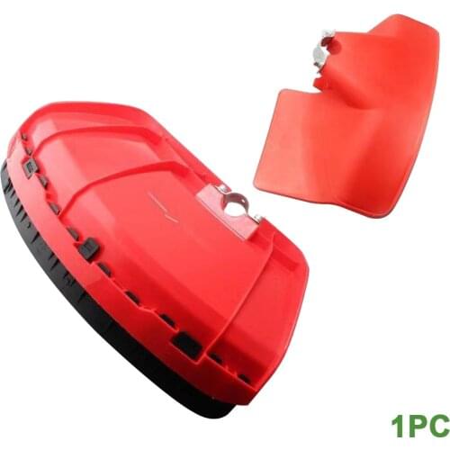 Garden Tools Weeder Machine Cover Durable Brush Cutter Guard Red Grass Trimmer Shield Replacement Parts For 26 28mm Dia. Shaft