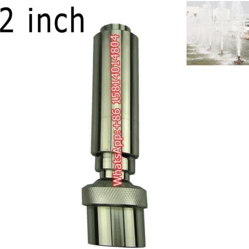 2 inch stainless steel plastic bubble nozzle,sprayer,pond sprinkler,landscape nozzles,water garden kit,music fountain