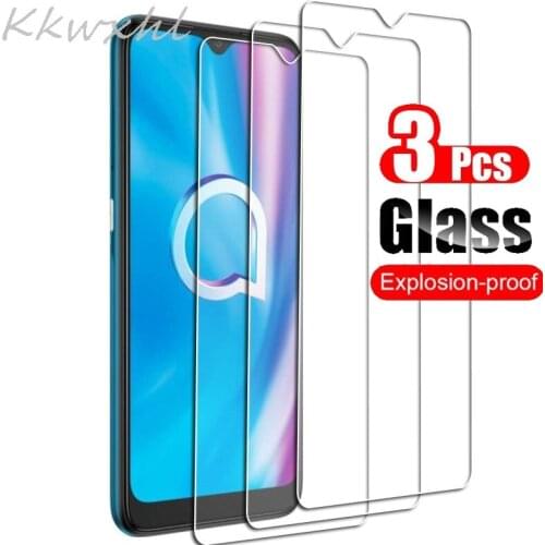 3PCS Tempered Glass For Alcatel 1L 1S 3L 2021 1A 1B 1SE 1SP 1V 3X 2020 1 5033D 2019 Alcatel1 Protective Screen Protector Film