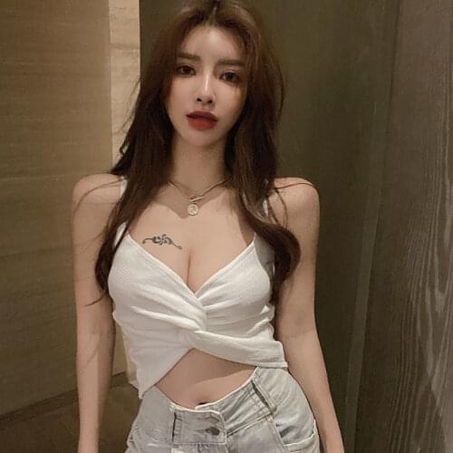 Women Tanks Tops Summer Knitted Bandeau Camisole Women Camis Crop Top For Women