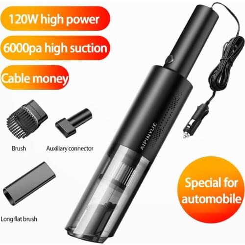 1pcs Car Vacuum Cleaner High Power Wet/Dry Powerful Suction Handheld For Car and Home For Cleaning Wet Dry Mini Wireless Cleaner