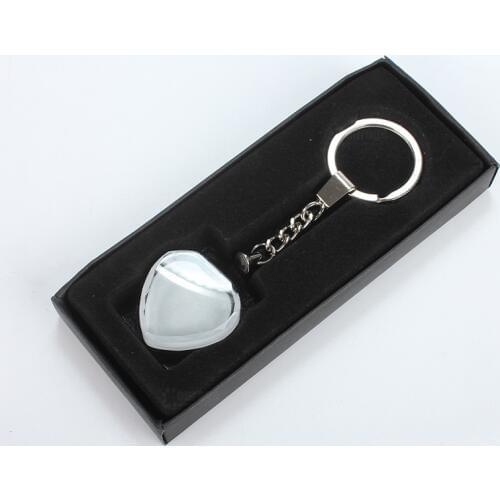 10PCS Sublimation Printing Keyrings for Heat Press Machine Crystal Key Rings