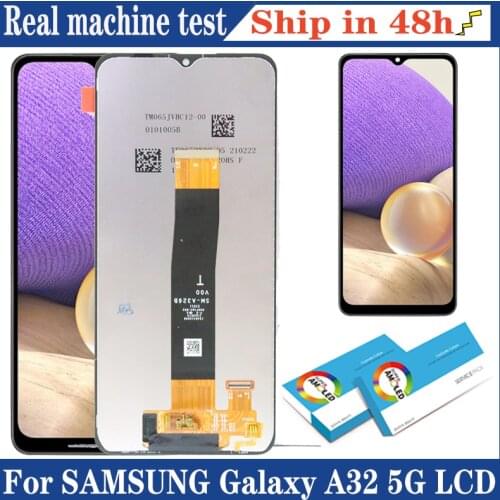 100% Original 6.5'' Display for Samsung Galaxy A32 5G A326 SM-A326B LCD Touch Screen Digitizer Assembly Repair Parts
