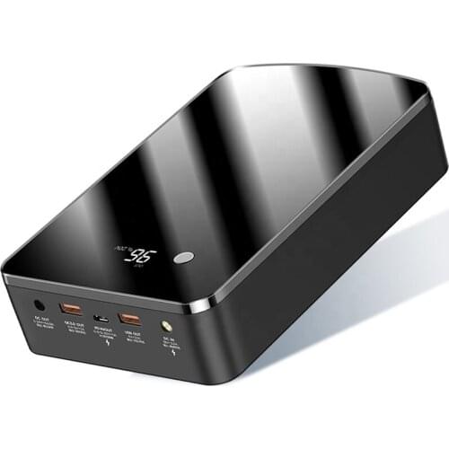 2020 new idea double PD DC in / out laptop power bank 160000mAh portable battery charger powerbank