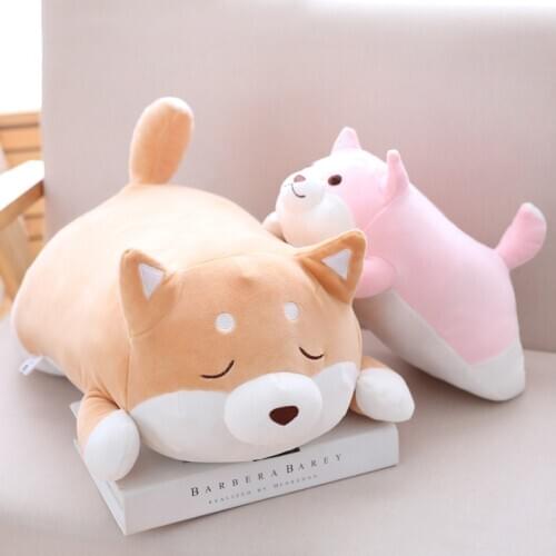 36cm Cute Stuffed Animal Dogs Plush Shiba Inu Dog Stuff Toy Pillow Pug Home Decoractive Baby Toys Kawaii Plushie Baby Doll Dolls
