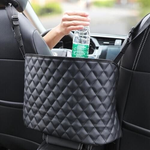 Black Car Net Pocket Handbag Holder Durable Car Net Pocket Handbag Holder For Handbag Bag Documents Phone Valuable Items