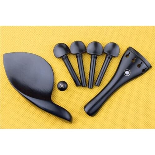 Violin ebony accessories selected high-quality African ebony fine workmanship, complete model