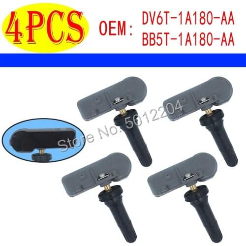 4 PCS Car Tire Pressure Monitor Sensor TPMS BB5T-1A180-AA for Ford Escape Explorer F-150 Transit Expedition 2013 2014 2015 2016