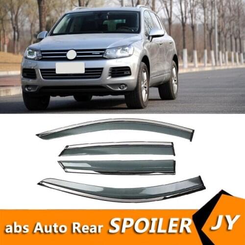 For Volkswagen Touareg 2011 Window Visor Vent Shades Sun Rain Deflector Guard For Touareg Auto Accessories 4PCS/SET