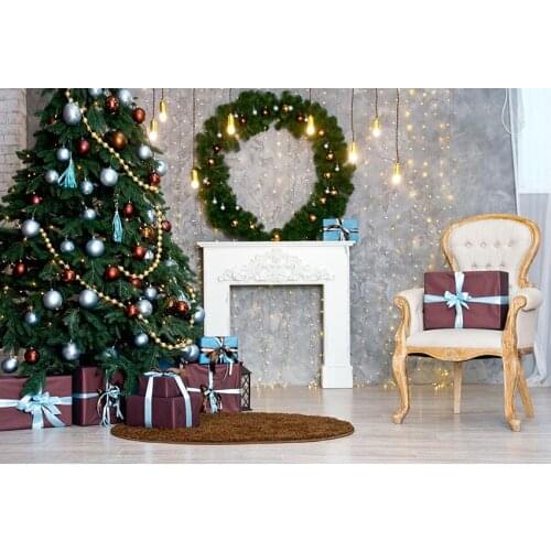 Mehofond Christmas Photography Backdrop Christmas Decoration Photo Background Birthday Party Backdrop Photocall Photo Studio