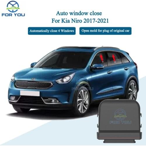 FORYOU Car Automatic Intelligent Close Windows Closer Kit Module For Kia Niro 2017-2021 / e-Niro 2020-2021