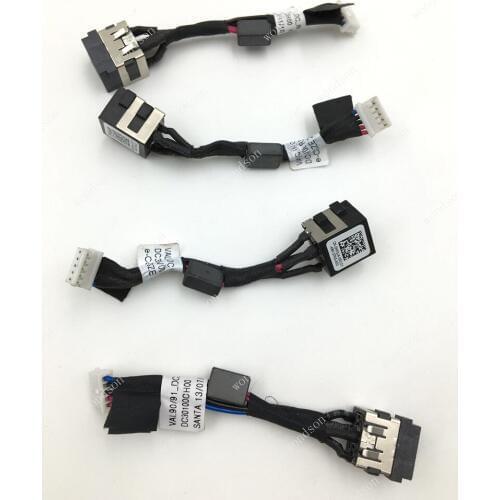 Original DC Cable For Dell Latitude E6440 DC Power Input Jack with Cable - 0HH3J4 HH3J4 w/ 1 Year Warranty