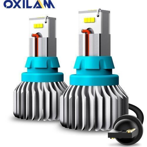OXILAM 2Pcs 6500K Super Brighter W16W LED Bulbs T15 912 921 Replacement Reverse Lights Canbus Error Free Car Signal Lamp 12V