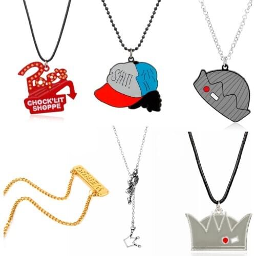 Riverdale Necklace Women Men TV Show Jewelry Charm Chain Choker Pendants Necklaces Fashion Accessories Creative Jewelry collares