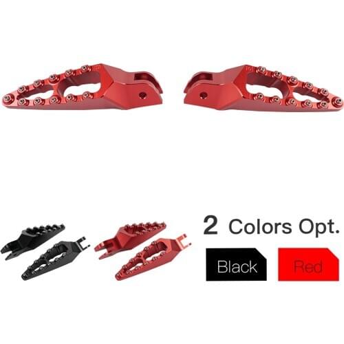 1 Pair CNC Motorcycle Front Footrest Foot Rest Foot Pegs For Ducati Diavel Carbon Titanium Cromo Dark Strada AMG 2011-2018 2017