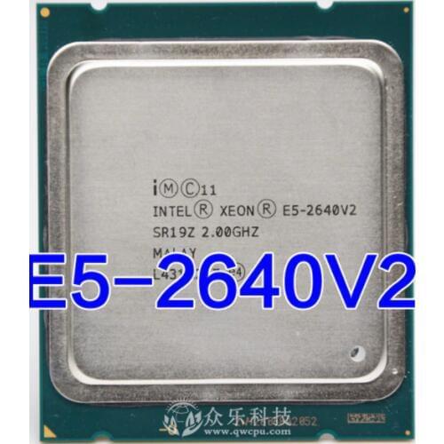 Intel Xeon E5 2640 V2 Processor 2.0GHz 20M LGA 2011 SR19Z E5-2640 V2 CPU E5-2640V2