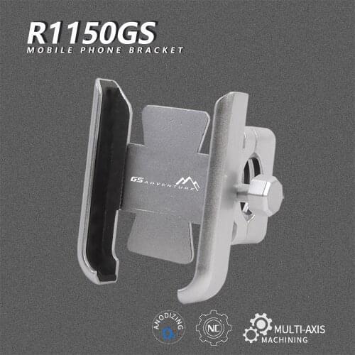 R1150GS For BMW R 1150 GS Adventure 2003 2004 2005 Motorcycle CNC Aluminum Handle Bar Mobile Phone Bracket GPS Stand Holder