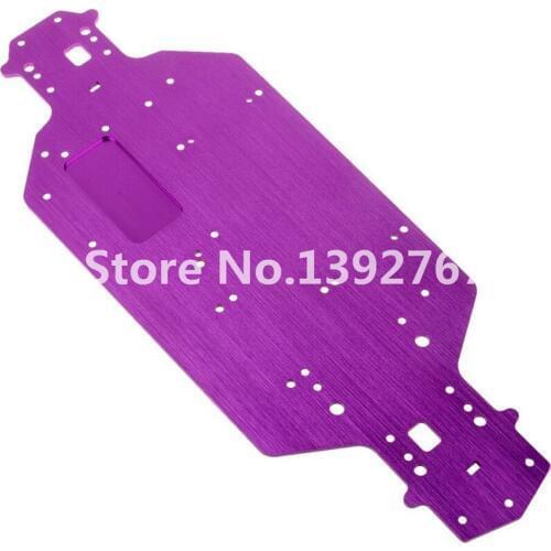 RC HSP 1/10 Scale Models Upgrade Aluminum Chassis 03001 03602 R/C Remote Control Car 94123 94103 RedCat Himoto FLYING FISH XEME