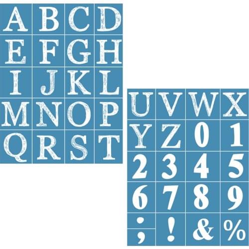 8.5 X 11" Reusable Self- Adhesive Silk Screen Stencils Mesh Transfers for Home Decoration T-Shirt Bag Pillow Art Photo Craft