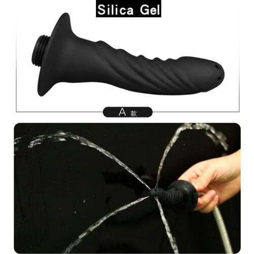 Wetips Silicone Anus Douche Enema Cleaning Bidet Hygienic Shower Douchette Wc Douche Anal Bidet Grifo Shattaf Enema Anal Shower