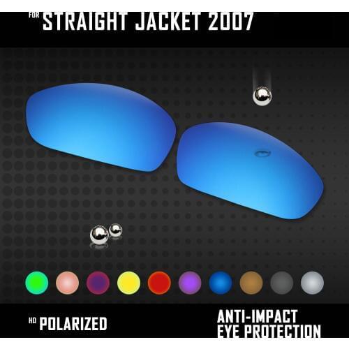 OOWLIT Lenses Replacements For Oakley Straight Jacket 2007 Sunglasses Polarized - Multi Colors