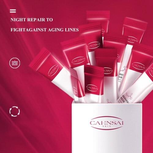 20pcs Fullerene Collagen Gel Face Mask Goodnight Gelly Moisturizing Nourishing Repair Skin Tightening Mask Sleeping Mask Beauty