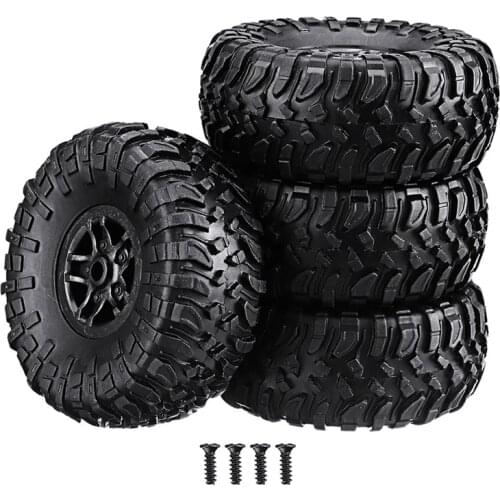 4Pcs RC Car Tires Tyre Wheel Upgrades Accessories for MN D90 D91 D96 D99 MN90 MN99S 1/12 RC Car Spare Parts