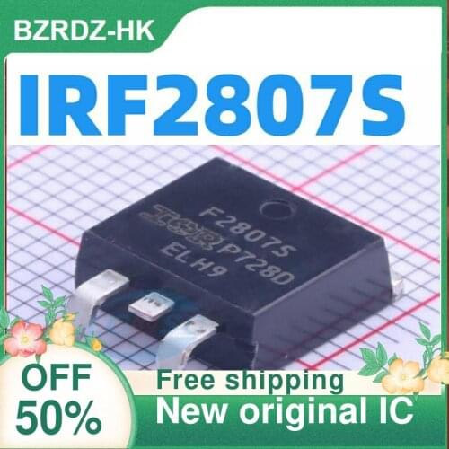 5PCS/lot F2807S MOS IRF2807S TO-263 82A/75V New original IC