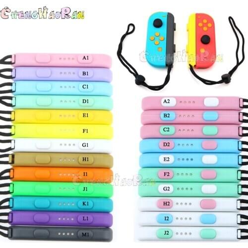 Mix Color 6pcs For Nintend Switch NS NX Joy-Con Controller Wrist Strap Hand Rope Video Games Accessories for JoyCon Gamepad