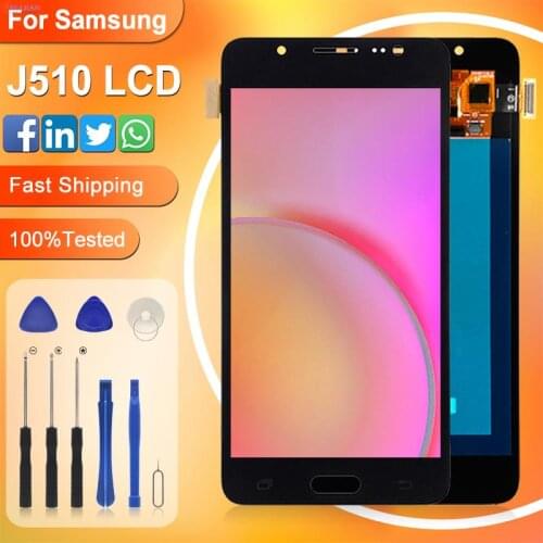 Catteny Amoled J510 Lcd For Samsung Galaxy J5 2016 Display With Touch Panel Digitizer Assembly J510F J510FN J510M J510Y Screen