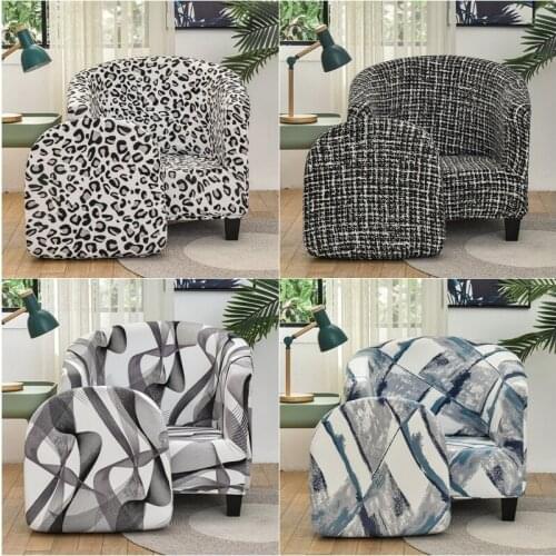 Split Design Armchair Cover Elastic Polyester Armchairs Covers for Living Room Sofa Couch Slipcovers With Seat Cushion Covers