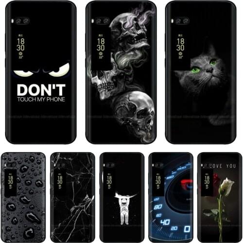 For Meizu Pro 7 Case Phone Back Cover for Meizu Pro 7 Plus Case for Meizu Pro7 7Plus Bumper Silicon Soft Funda Black Tpu Case