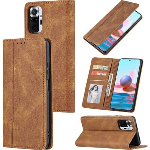 Flip Leather Phone Cases For Redmi Note 10 9 Pro Max 9S 9T 8 9A 9 10X 4G For Xiaomi Poco M3 11 10T Lite 5G Stand Wallet Cover