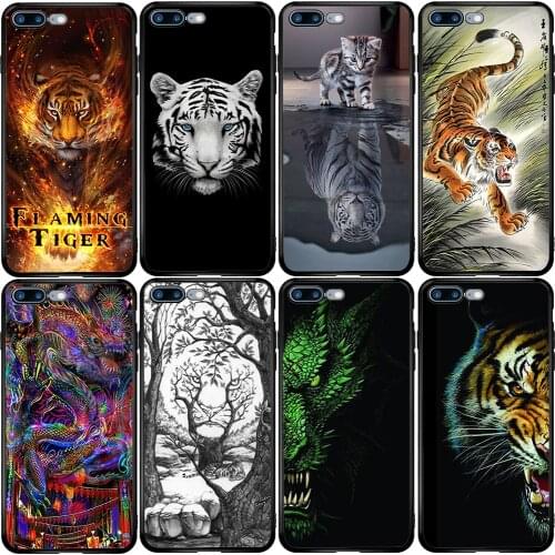 Cover Case for Huawei Honor 8 9 Y5 Y6 Y7 Y9 P Smart Z Prime Pro 2017 2018 2019 2020 Tiger Dragon