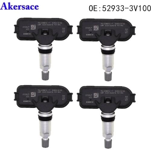 52933-3V100 Tire Pressure Sensor for Hyundai I40 VF Ix35 KIA Sportage 529333V100 Tyre Pressure Monitor Sensor Systems 433MHz