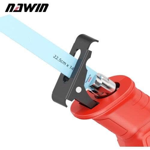 NAWIN Electric Saw Brushless Cordless Reciprocating Saw for Wood Metal Cutting DIY Power Saws Saw Blades Alloy Structure