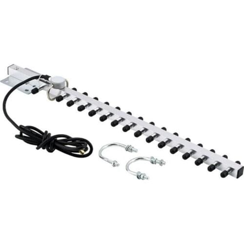 Hot sale 2.4Ghz WiFi Antenna 25dBi RP SMA Outdoor Wireless Yagi Antenna Directional Booster Amplifier Modem Cable