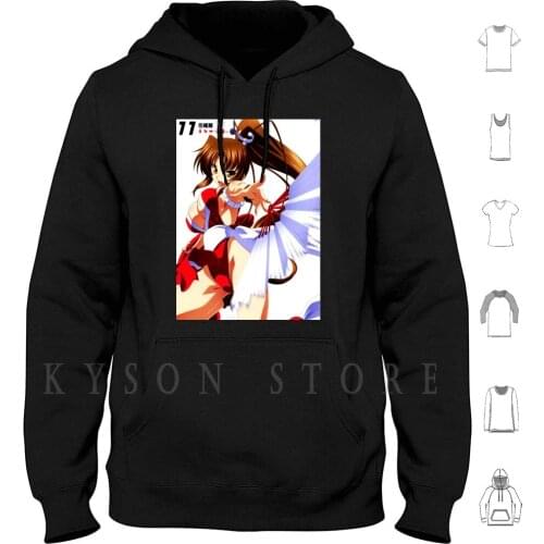 Mai Shiranui #7 Hoodie long sleeve Sexy Hentai Ecchi Echi Erotic Lewd Tits Titties Boob Boobs Oppai Anime