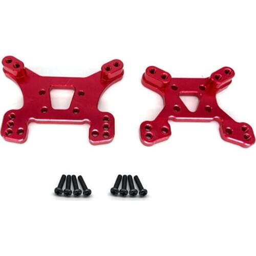 Metal Front Rear Shock Absorber Plates Suspension Board for WLtoys 1:14 144001 RC Car Upgrade Kits