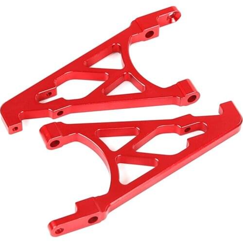 CNC Metal Rear Shock Tower Bracket Mount Support Set for 1/5 HPI ROVAN KM BAJA 5B 5T 5SC BUGGY Rc Car Part