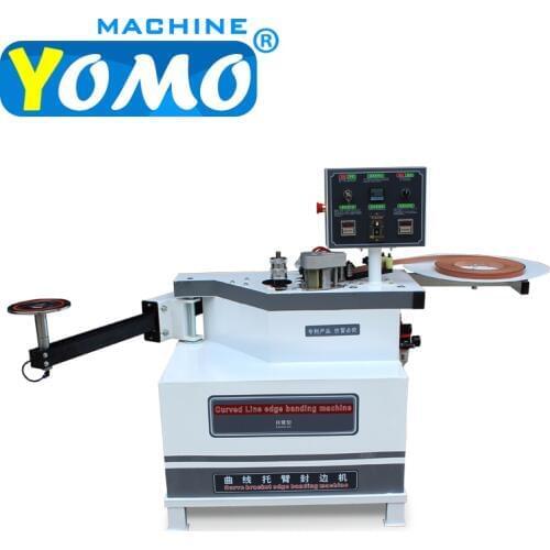 MY15 woodworking curve edge banding machine double side glue Automatic edge band break