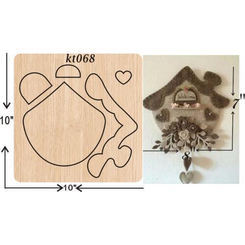 Hand-decorated cottage cutting dies 2019 new die cut &wooden dies Suitable for common die cutting machines on the market