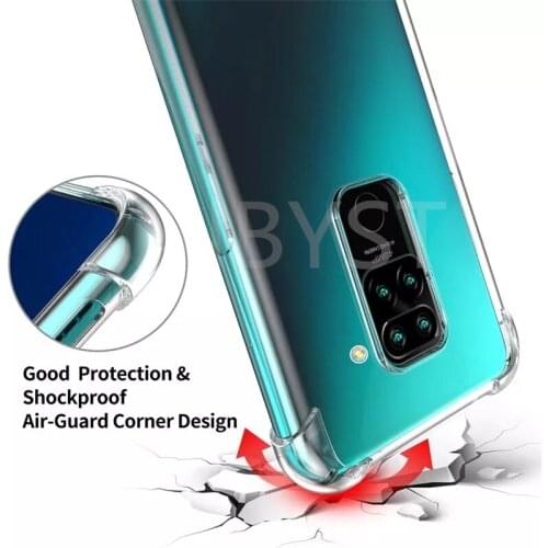 Clear Shockproof Silicone Case For Xiaomi Redmi 9 9A 9T 9AT 9C NFC Soft TPU Back Cover For Xiaomi Redmi Note 9S 9T 9 Pro Fundas