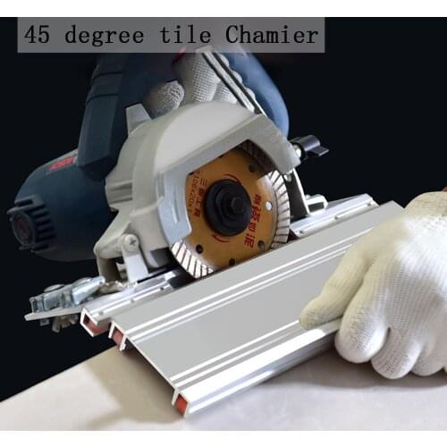 Adjustable Manual 45 Degree Angle Cutting For Stone Building Tool Corner Cutting Machine Tile Marble Chamfering Guide Locator