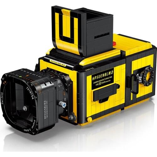 High quality Creative Educational Kids Toys model building camera childrens building block set