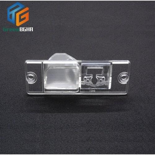Green BGHR License Plate Lights Housing Car Rear View Camera Bracket For Mitsubishi Pajero Sport Montero Shogun