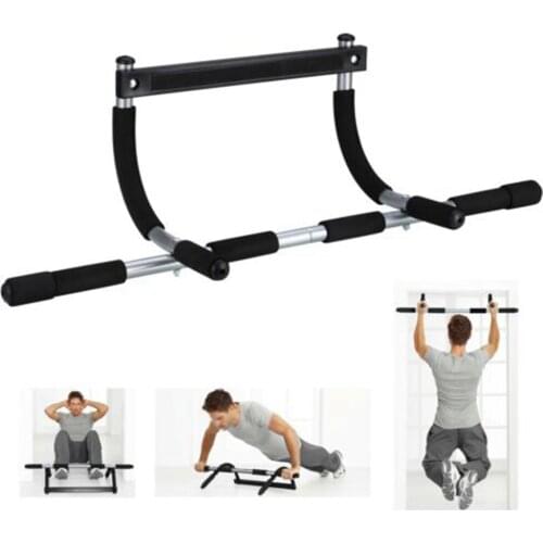 2021 Indoor Fitness Door Frame Pull Up Bar Wall Bar Adjustable Arm Training Horizontal Bars Home Sport Workout Fitness Equipment
