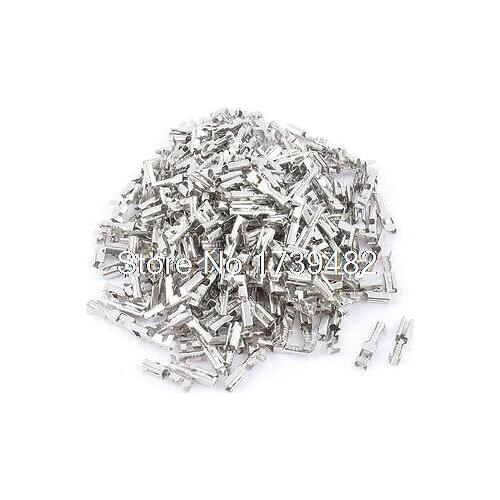 300Pcs Non Insulation 2.8mm Metal Crimp Terminal Female Spade Connector